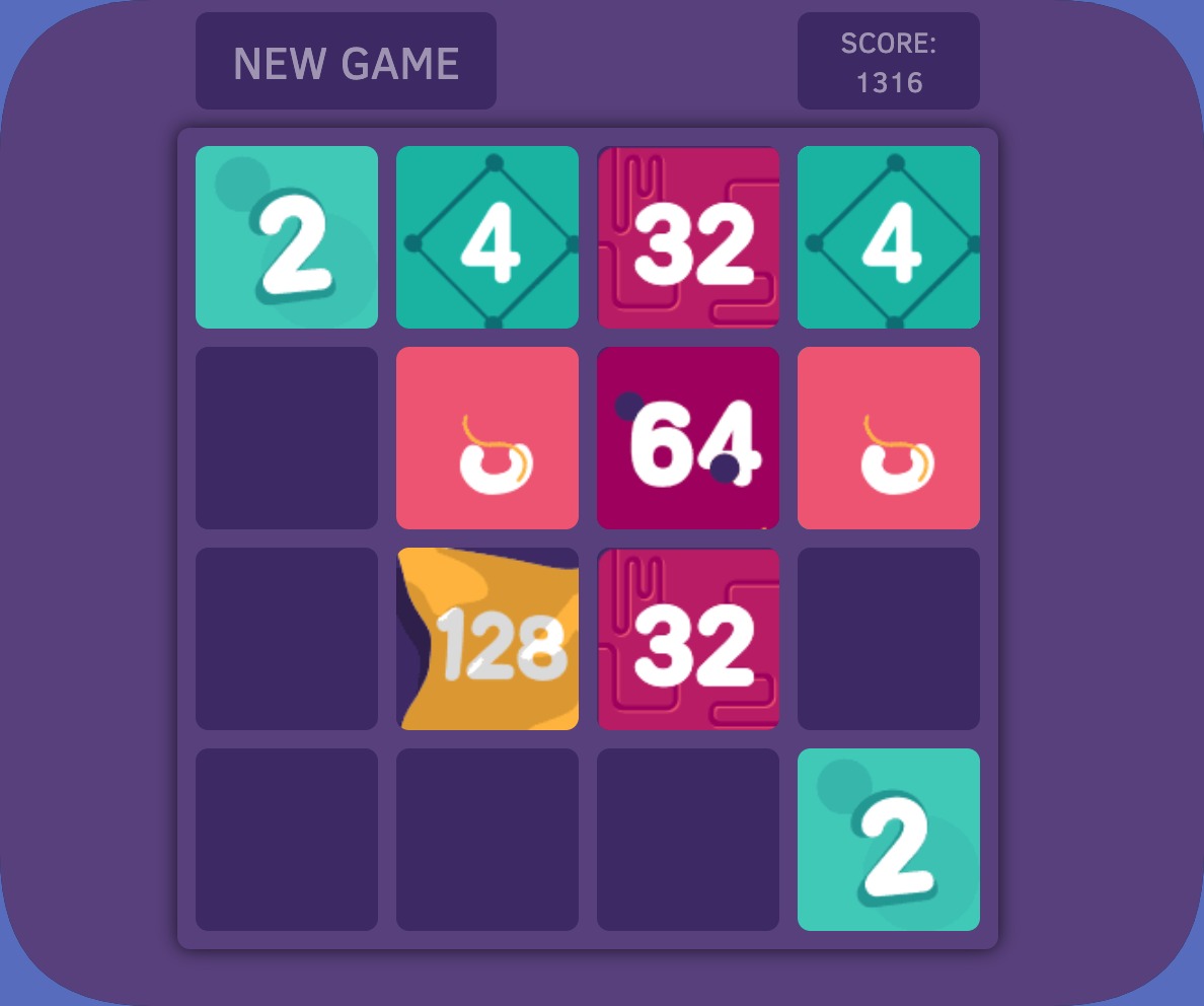 Image of 2048 on Steroids